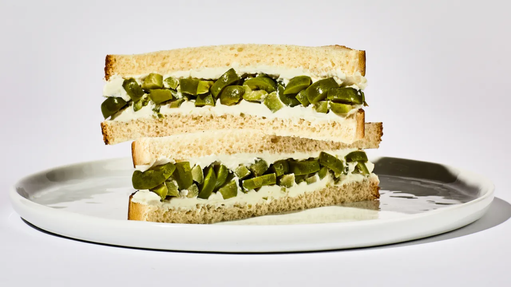 This Cream Cheese and Olive Sandwich Doesn’t Have to Explain Itself to You - Featured image