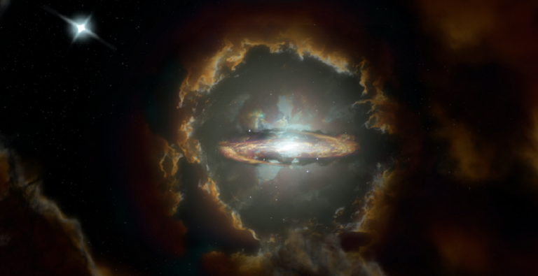 Astronomers find two hidden galaxies at the edge of space and time - Featured image