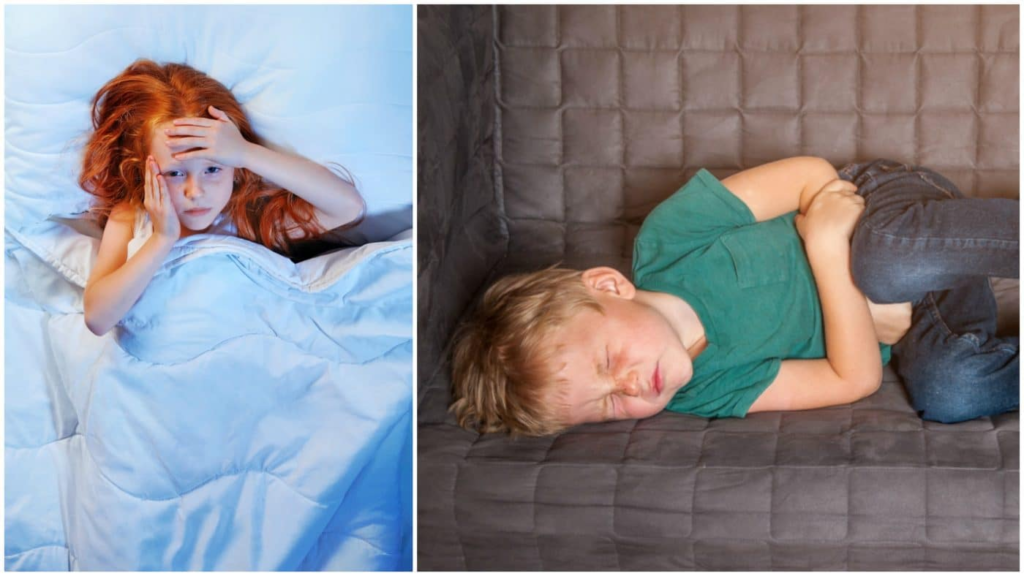 Kids With Anxiety Often Complain of Stomach Pains and Headaches - Featured image